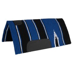Lakota Saddlery Tappetino sottosella in tessuto navajo con rinforzi in pelle