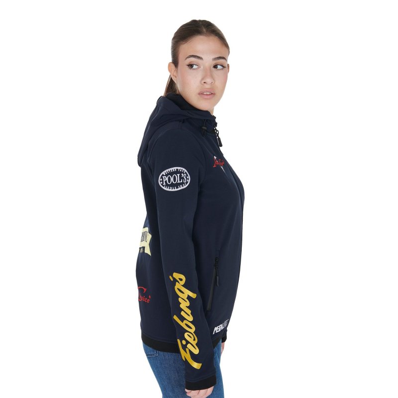 Pool's Equitazione Felpa Softshell Multilogo