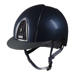 Kep Italia Cromo 1.0 Shine Blu casco da equitazione