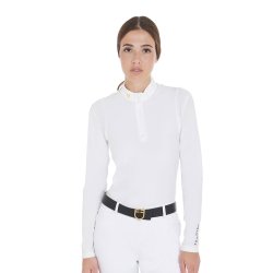 Equestro Polo Donna in tessuto tecnico