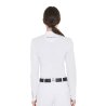 Equestro Polo Donna in tessuto tecnico e mesh