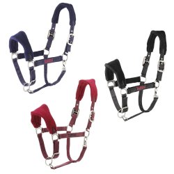Tattini Capezza in nylon e pile con logo Tattini