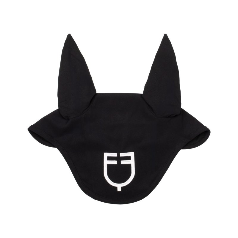 Equestro Cuffietta in tessuto tecnico con logo