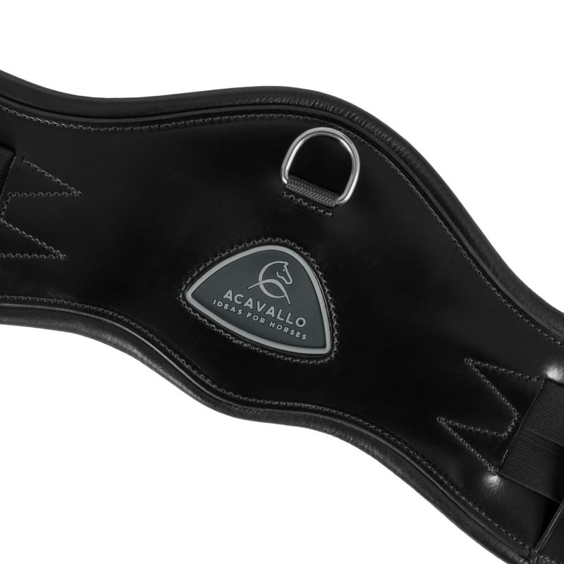 Acavallo Sottopancia dressage anatomico in cuoio