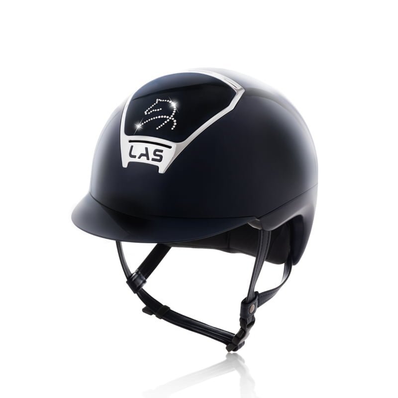 Las Helmets Cap Opera Cavallino Glossy