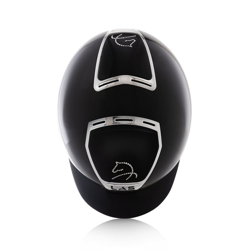 Las Helmets Cap Opera Cavallino Glossy