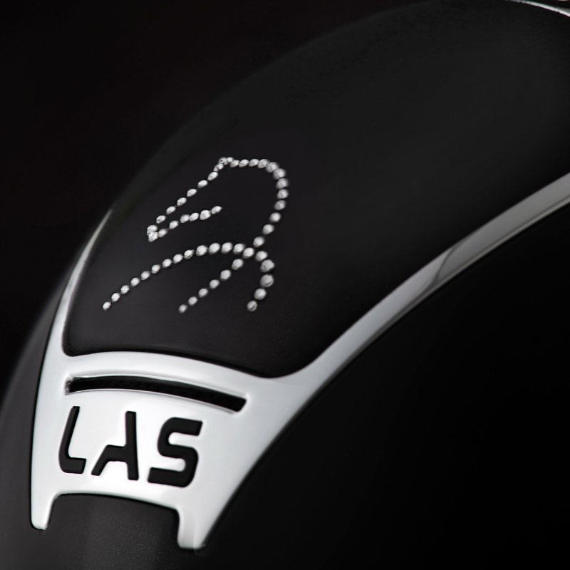 Las Helmets Cap Opera Cavallino Glossy