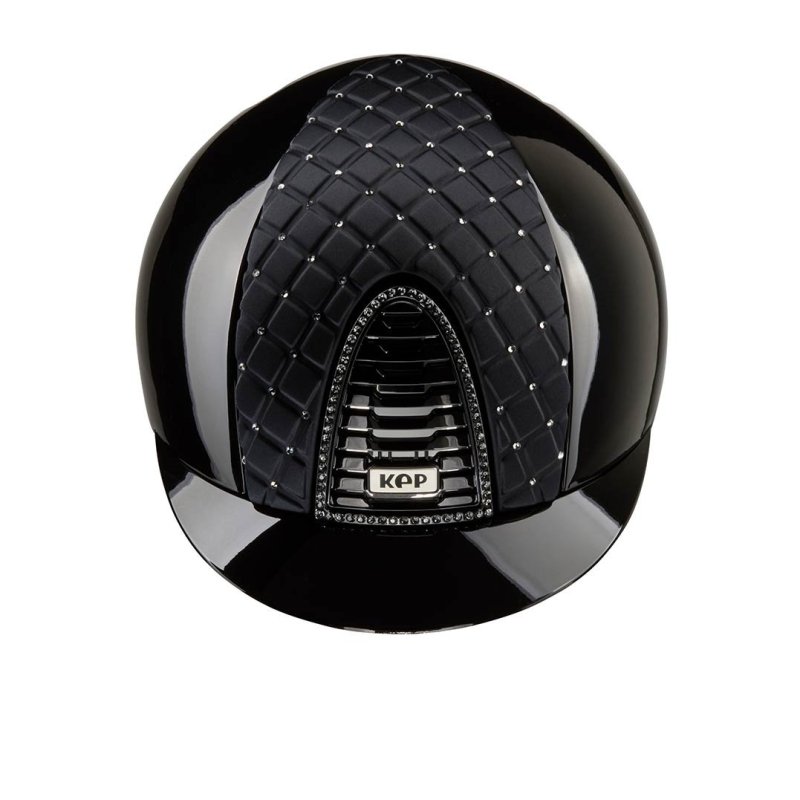 Kep Italia Cromo 2.0 Polish Nero fronte Raso e Swarovsky - Collezione Milano