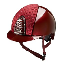 Kep Italia Cromo 2.0 Metal Bordeaux fronte Raso e Swarovsky - Collezione Milano