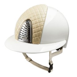 Kep Italia Cromo 2.0 Polish Bianco fronte Pelle - EquiSportMania