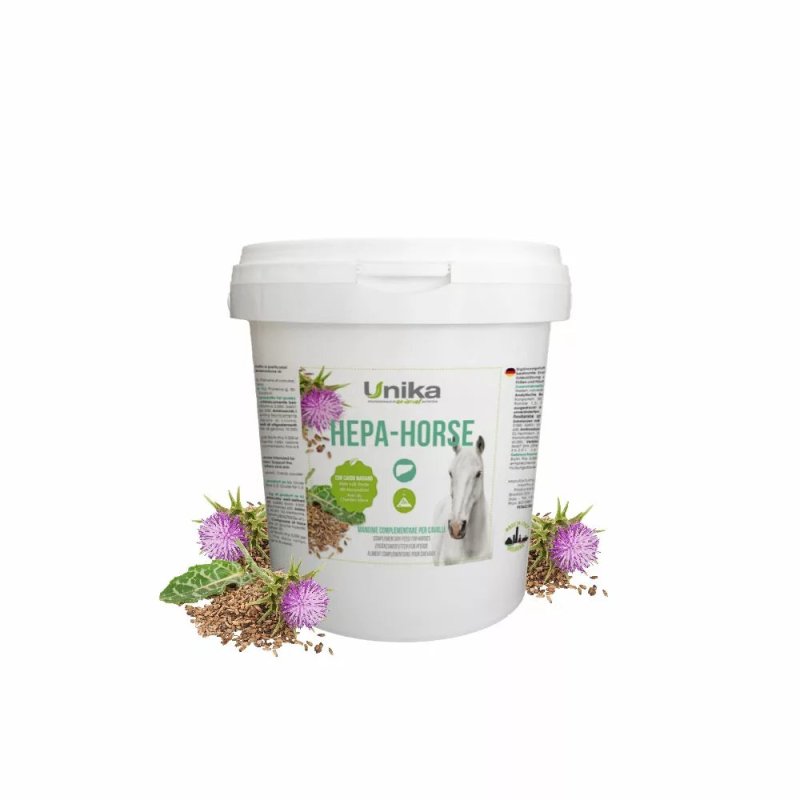 Unika Hepa-Horse 1Kg mangime complementare per depurare l'organismo