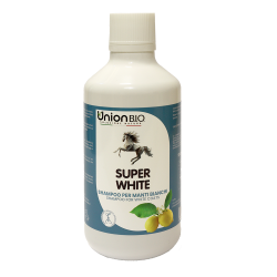 Union Bio Super White 500ml shampoo cavallo manti chiari