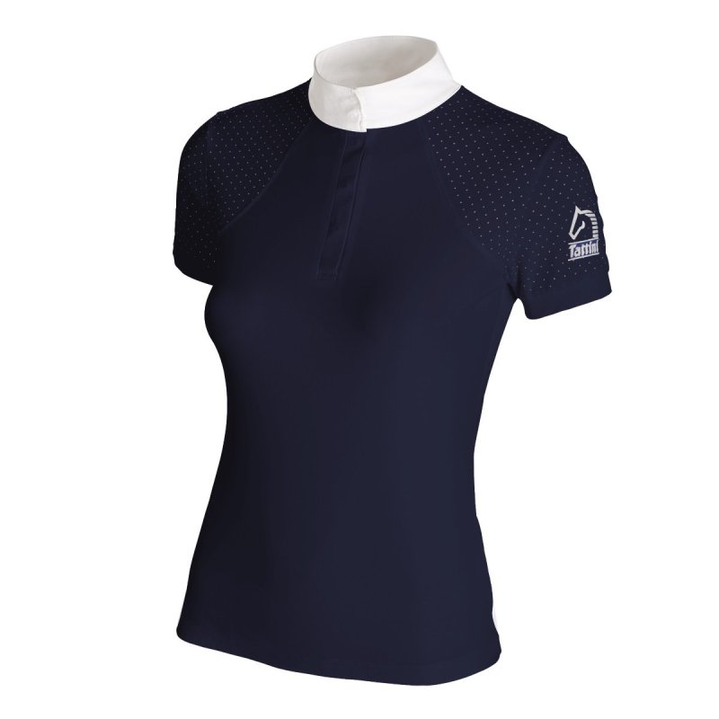 Tattini Maglia da concorso Donna con inserti microforati - EquiSportMa