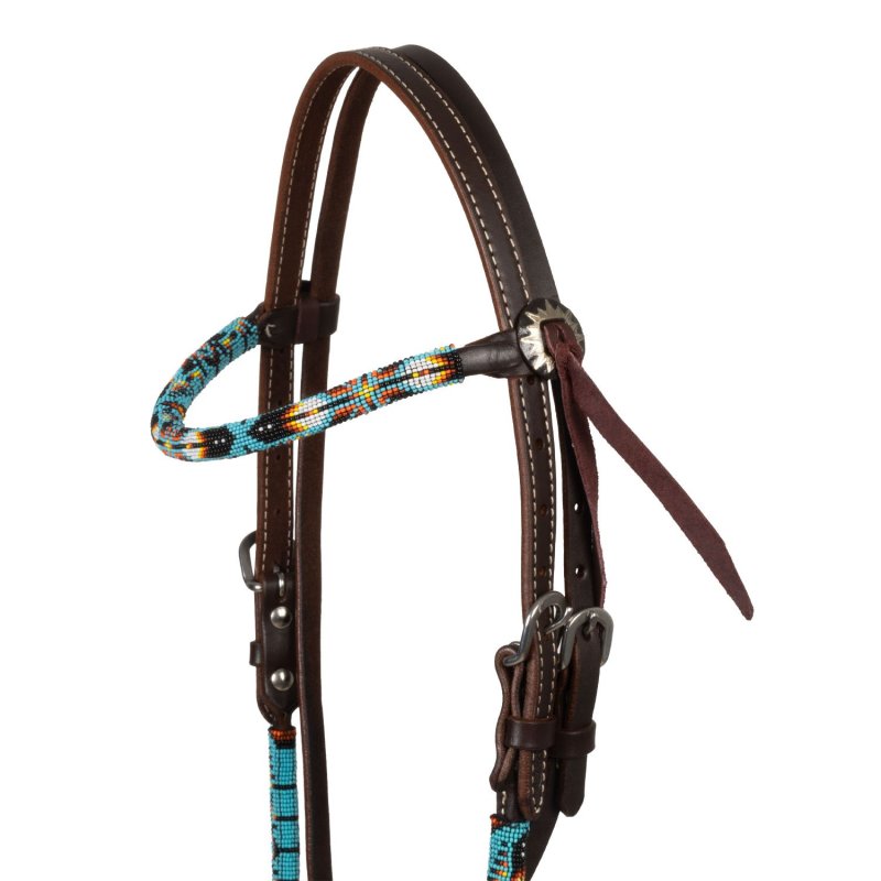 Pool's Equitazione Briglia Western con perline navajo - EquiSportMania