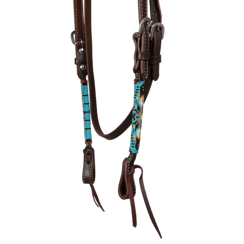 Pool's Equitazione Briglia Western con perline navajo - EquiSportMania