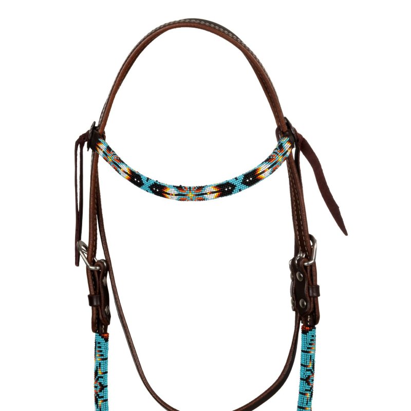 Pool's Equitazione Briglia Western con perline navajo - EquiSportMania