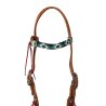 Pool's Equitazione Briglia Western Blue Star - EquiSportMania