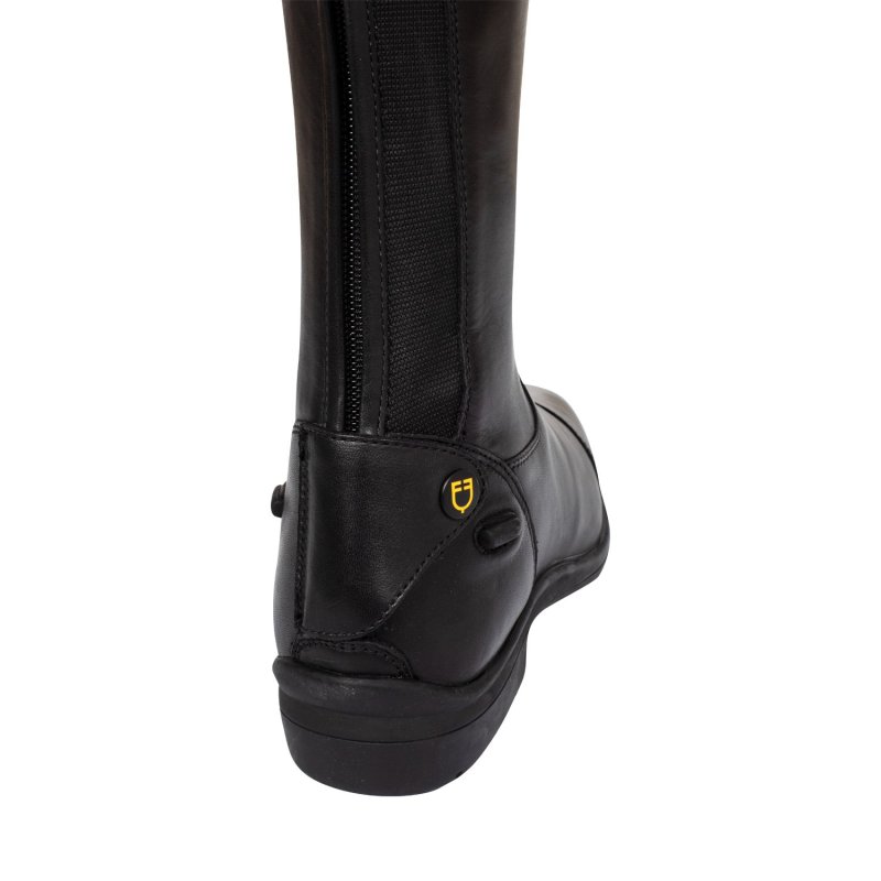 Equestro Stivali da concorso unisex con inserti multilogo