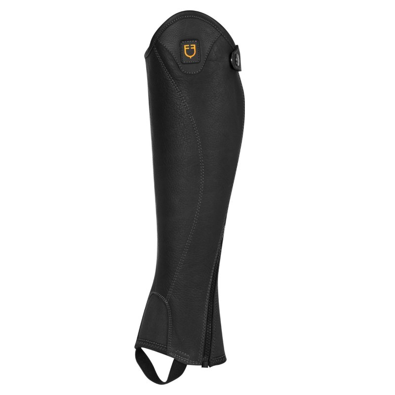 Equestro Ghette in Cuoio con cerniera laterale