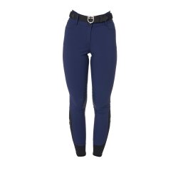 Equestro Pantalone Donna a vita alta con grip