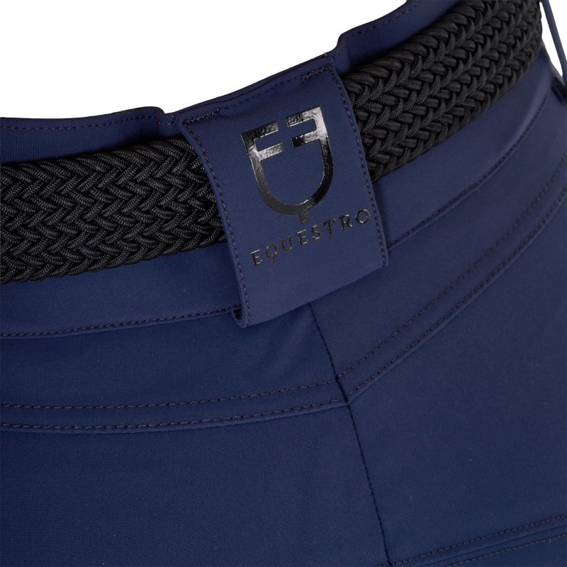Equestro Pantalone Donna a vita alta con grip