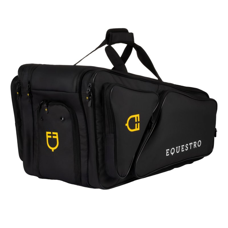 Equestro Borsa Portastivali e Casco con design intell - EquiSportMania