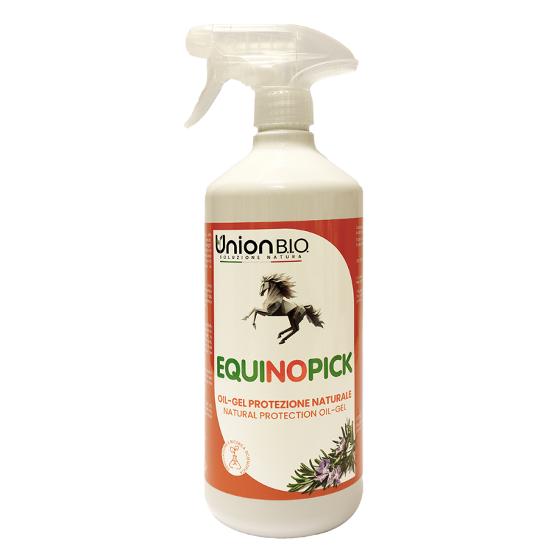 Union Bio Equinopick 1L soluzione naturale antizecche cavallo
