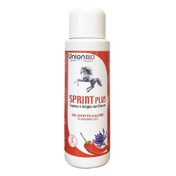 UnionBio Sprint Plus 500ml gel effetto calore cavallo - EquiSportMania