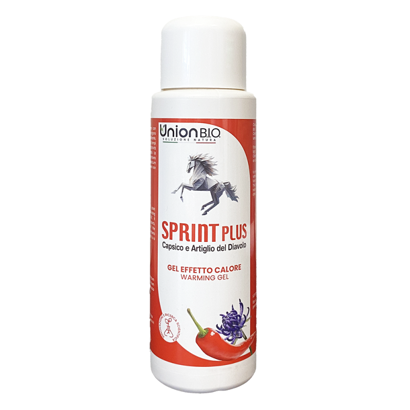UnionBio Sprint Plus 500ml gel effetto calore cavallo - EquiSportMania
