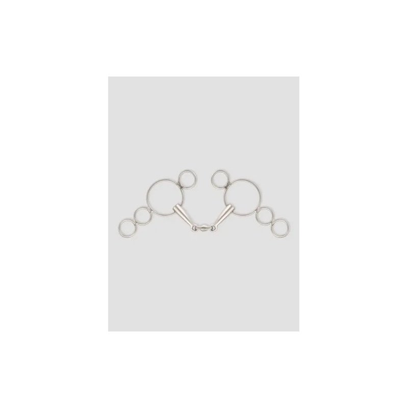 Lorenzini Morso in Titanio 4 Anelli Doppio Snodo 125 mm - Taglia 70