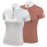 Tattini Maglia Donna da concorso con zip e nastro lur - EquiSportMania