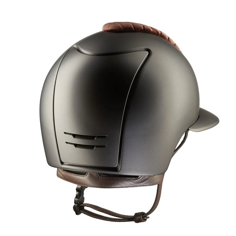 Kep Italia Cromo 2.0 Milano Collection Textile Marrone fronte velluto visiera polo