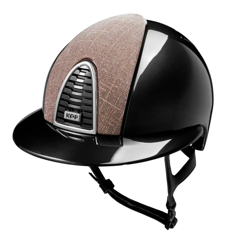 Kep Italia Cromo 2.0 Galassia Rosa Shine Nero visiera polo