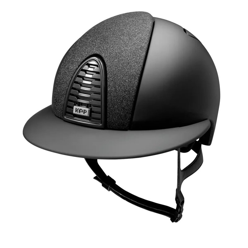 Kep Italia Cromo 2.0 Star Matt Nero visiera polo - EquiSportMania