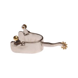 Lakota Speroni Western Inox larghi con rotella