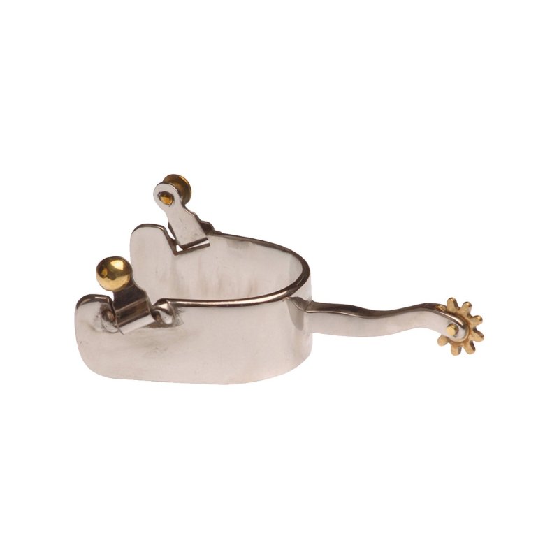 Lakota Speroni Western Inox larghi con rotella