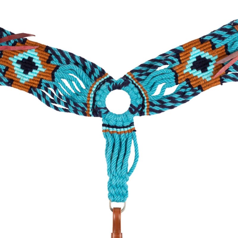 Pool's Equitazione Pettorale in mohair motivo desert sky