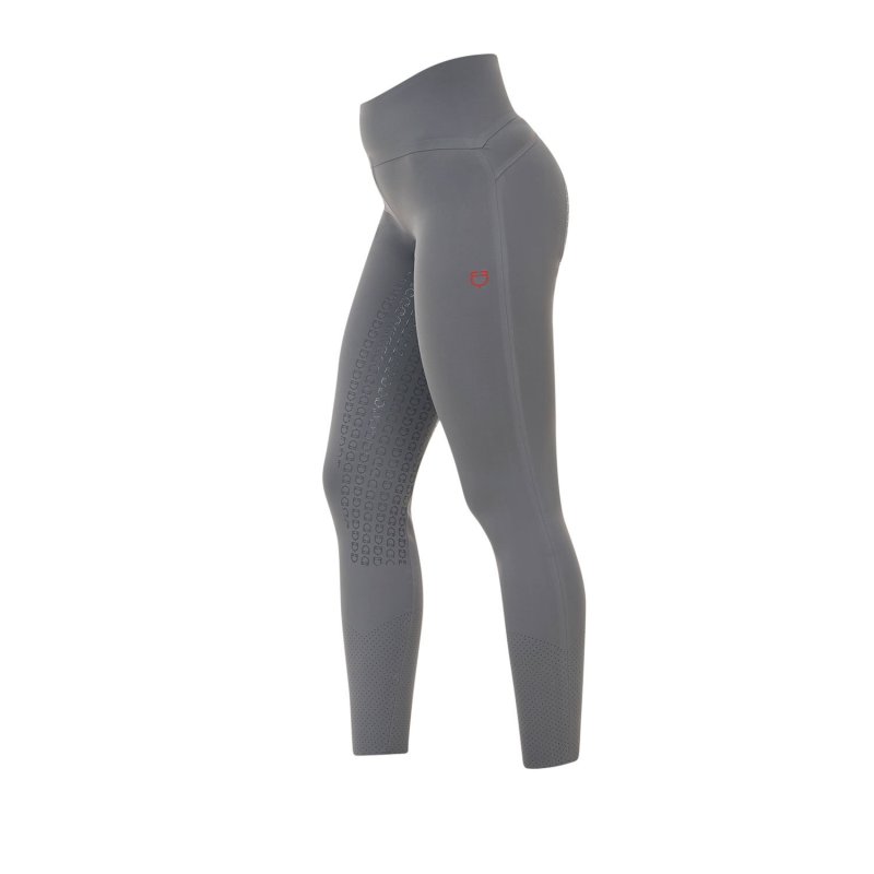 Equestro Leggings Donna Ridertechnology Full Grip