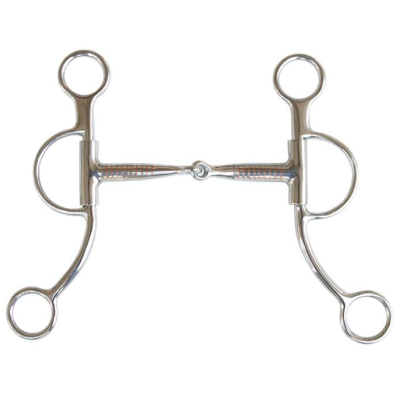 Morso western Brad Ren's in acciaio inox con inserti in rame