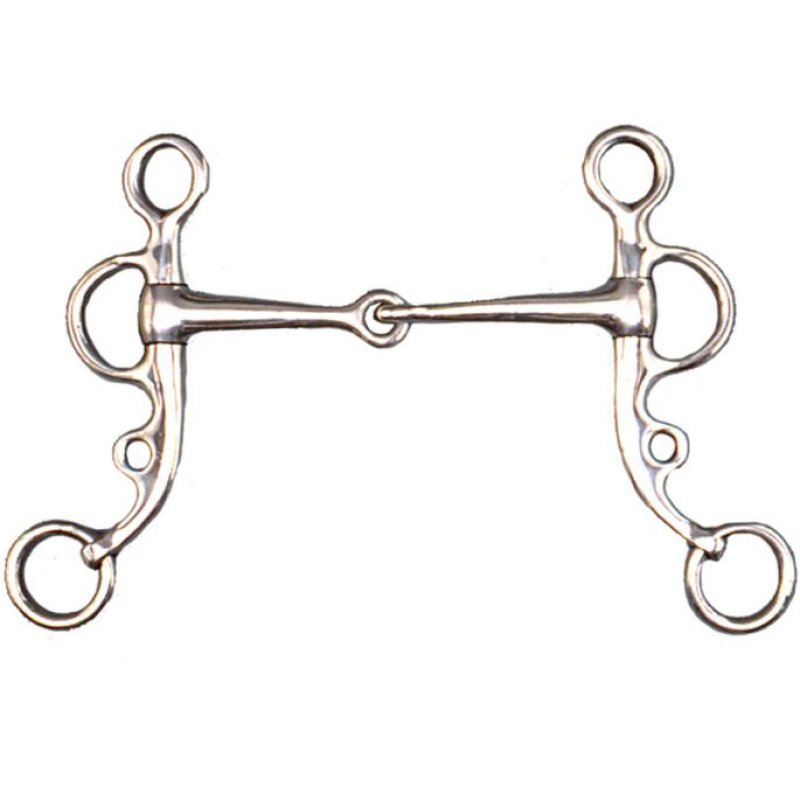 Morso western Natowa snodato a aste corte in acciaio inox