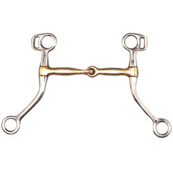 Morso western Natowa snodato con imboccatura in rame