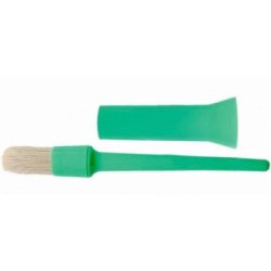 Pennello Tattini per olio da cuoio con contenitore