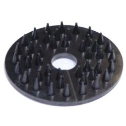 Rondelle Tattini in gomma con punte coniche