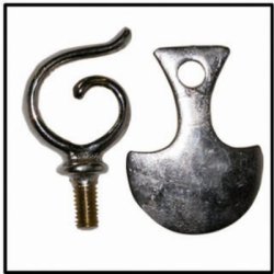 Ricciolo centrale Tattini con piastrina