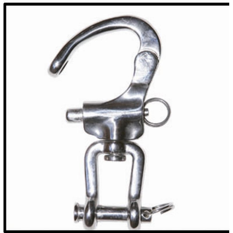 Gancio di sicurezza Tattini in acciaio inox