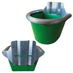 Mangiatoia Tattini a parete con rinforzo in ferro