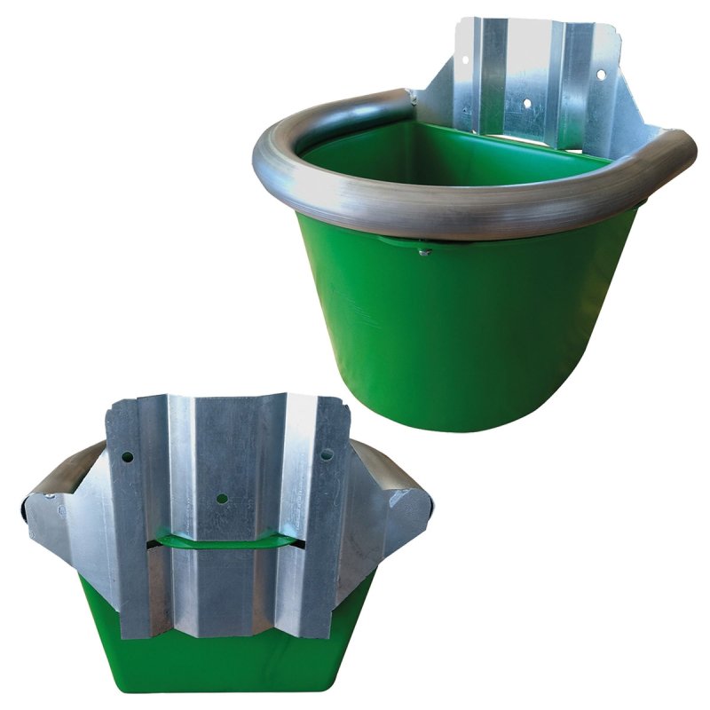 Mangiatoia Tattini a parete con rinforzo in ferro