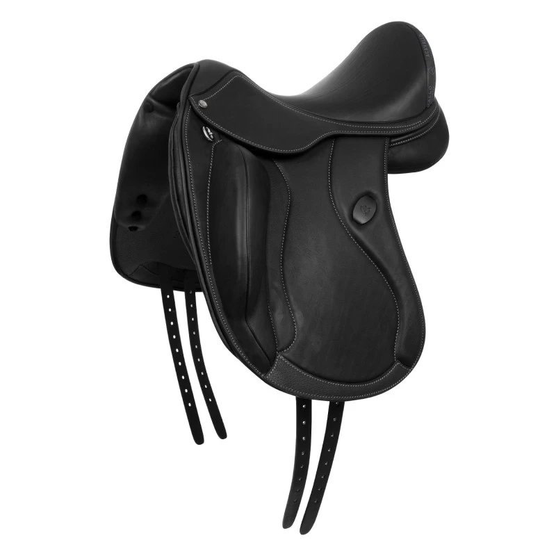 Acavallo Sella dressage Raffaello cuscini lana Nero
