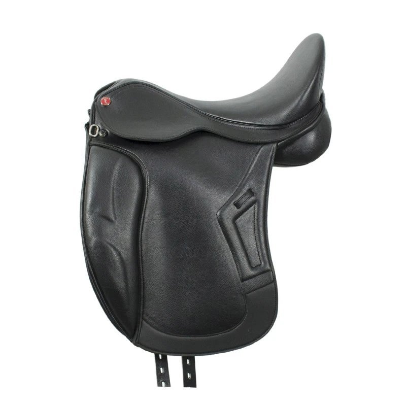 Pro-Light Sella dressage Brindisi in PU leather Nero