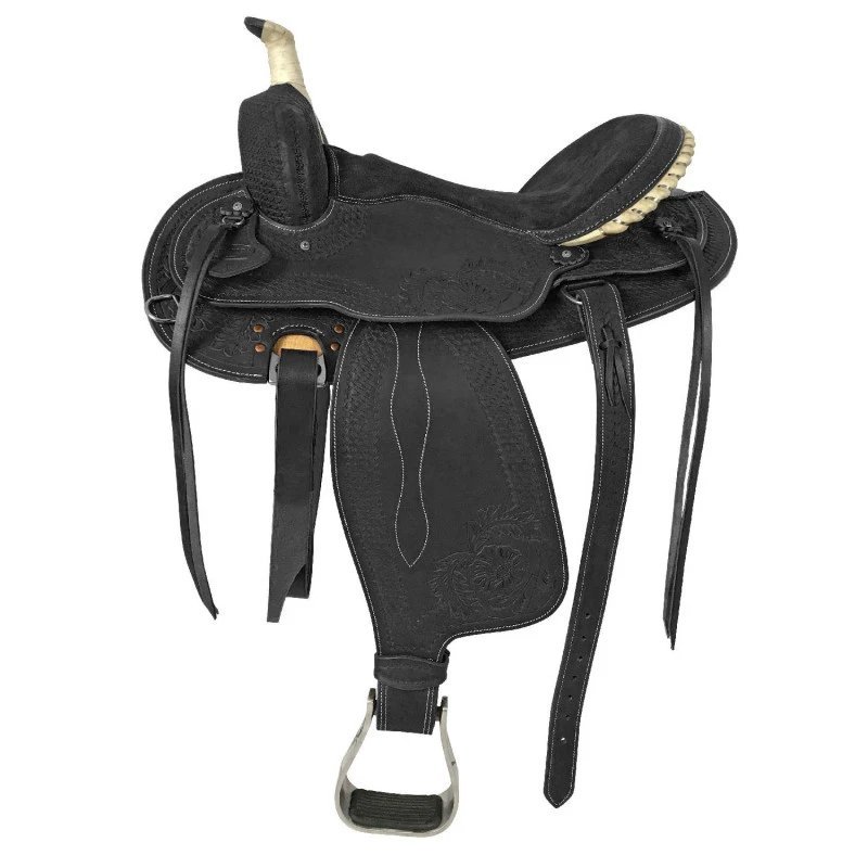 Lakota Saddlery Sella Arabian Silver Wire Nero